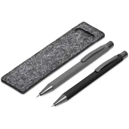 Omaha Ball Pen & Pencil Set Black
